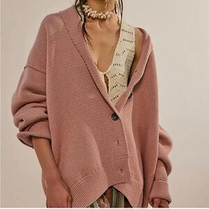 Free People NWOT Chamomile Cardi small